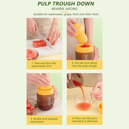 Mini Portable Manual Juicer Citrus Juicer