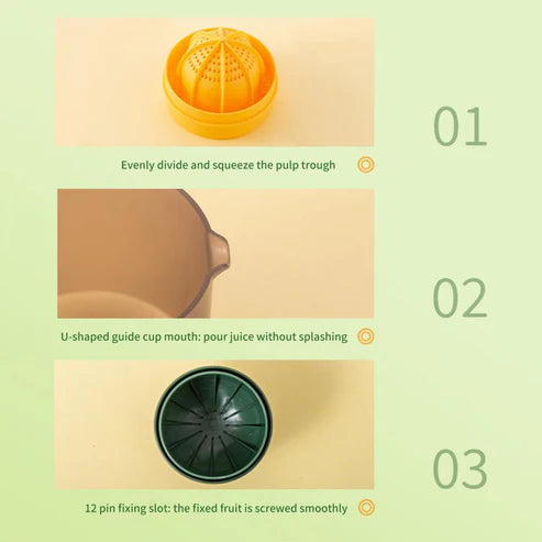 Mini Portable Manual Juicer Citrus Juicer