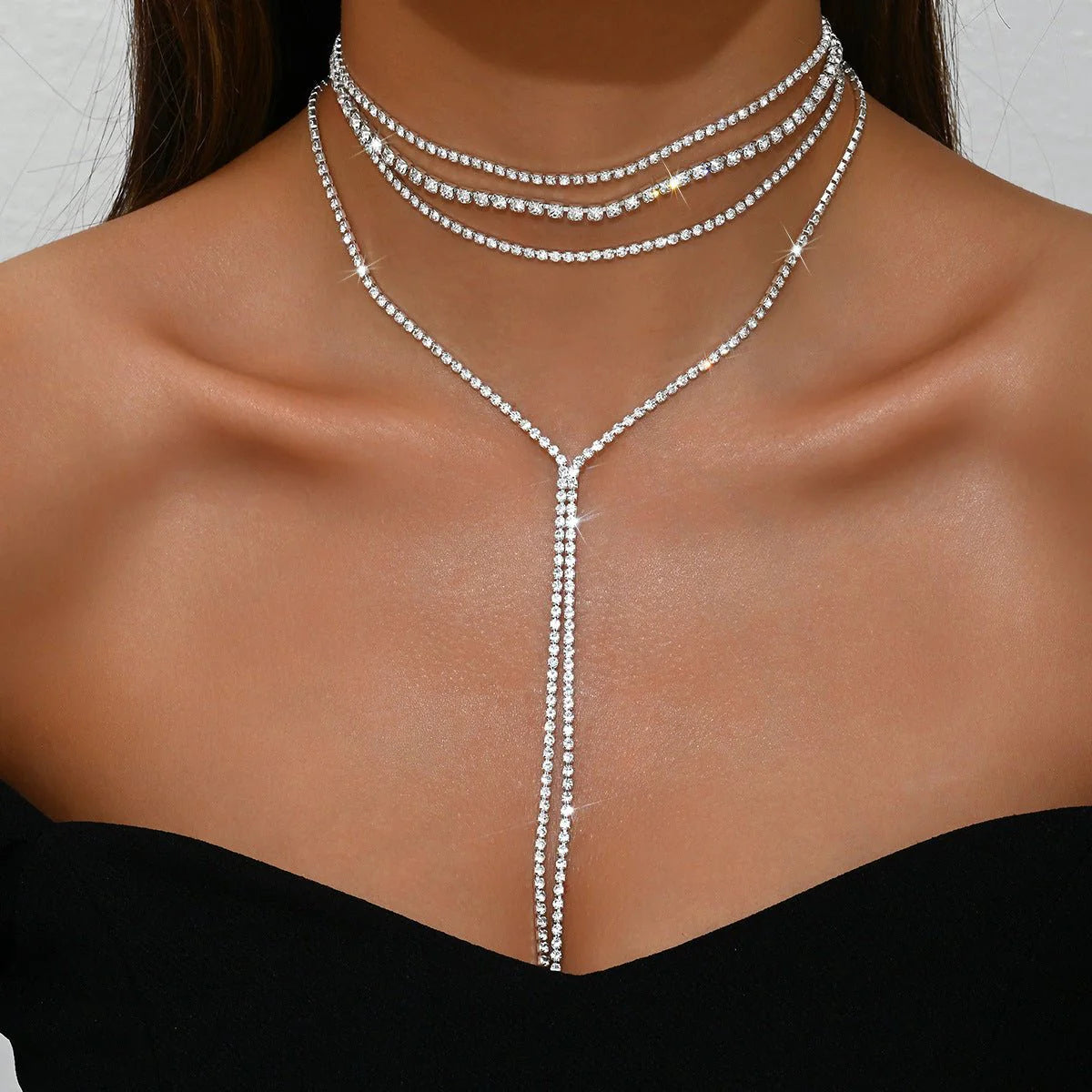 Chain Body Fashion Multi-layer Necklace